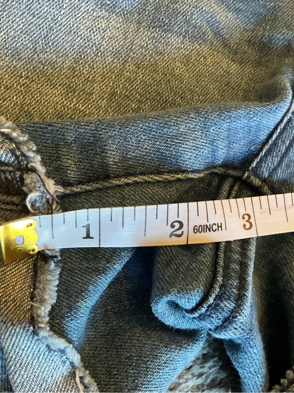 American Eagle Outfitters shortie stretch cuffed cut off shorts size 10 EUC - Picture 11 of 16